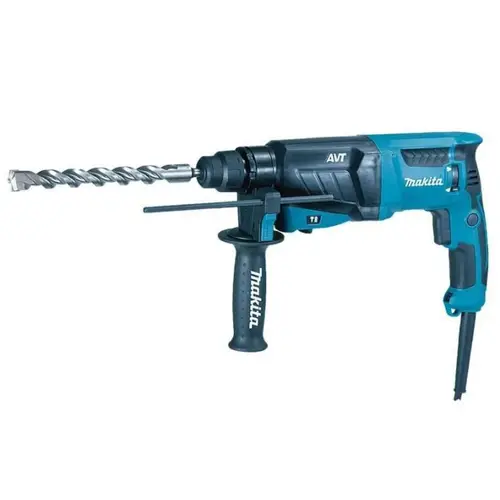 Ciocan rotopercutor sds plus profesional Makita HR2631F , 800 W , geanta transport + spit sds plus + dalta sds plus