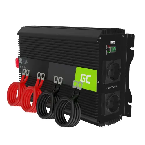 Invertor de tensiune PRO 2000W/4000W 12V la 230V Volt USB DC AC Green Cell