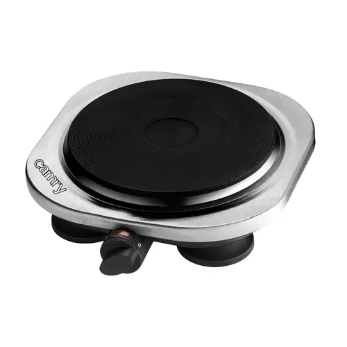 Plita electrica Camry CR 6510, 1 arzator, 1500 W,185mm,Inox