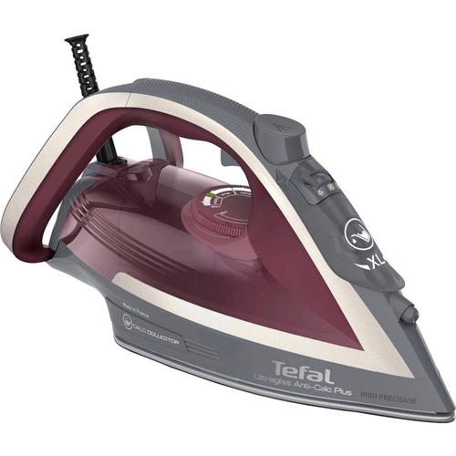 Fier de calcat Tefal Ultragliss Plus FV6840E0, 2800W, jet de abur 260 g/min, abur variabil 0-50 g/min, colector anticalcar, oprire automata, gri/visiniu - 0 | YEO
