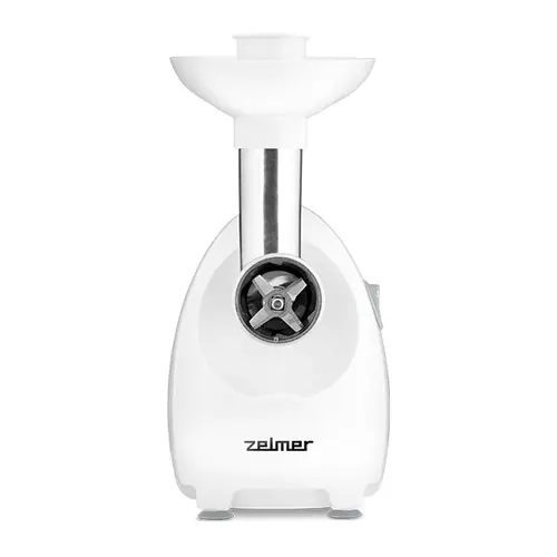 Masina de tocat carne Zelmer ZMM4080B, 1900W, 2,5kg/min, alb