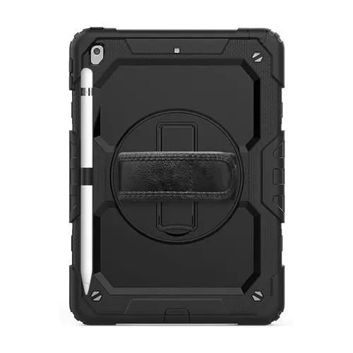 Carcasa 360 grade TECH-PROTECT Solid compatibila cu iPad 10.2 inch (2019/2020/2021) Black