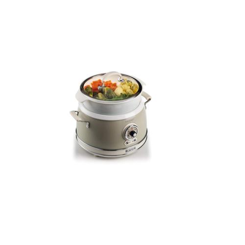 Aparat pentru gatit orez Vintage Ariete, 700W, 1.8l orez, 3.5l total, functie mentinere la cald, Crem/Beige
