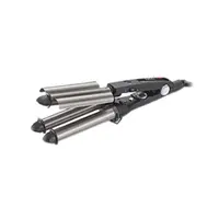 Ondulator profesional triplu Babyliss Pro 2269 22-19-22 mm, 220 grade, Negru