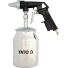 Pistol pentru sablat YATO, rezervor metalic, 1l, 6.3mm