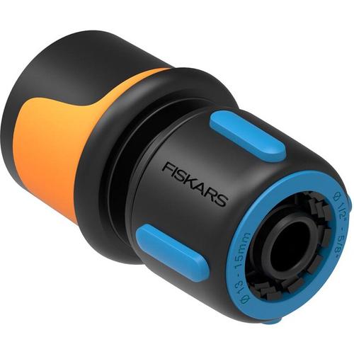 Conector furtun 13-15 mm (1/2-5/8inch), L=116 mm, Fiskars, din plastic rezistent