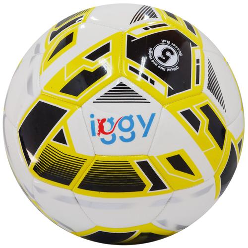 Minge fotbal Iggy igfb-pro, material premium PU si cusatura, dimensiune 5, greutate 410 grame
