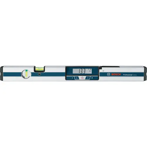 Clinometru digital Bosch Professional GIM 60, 60 cm lungime, 0-360° domeniu masurare, ± 0.05° precizie, 1/4inch prindere stativ