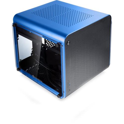 Carcasa RAIJINTEK METIS EVO TG Mini-ITX, Sticla temperata - Albastru