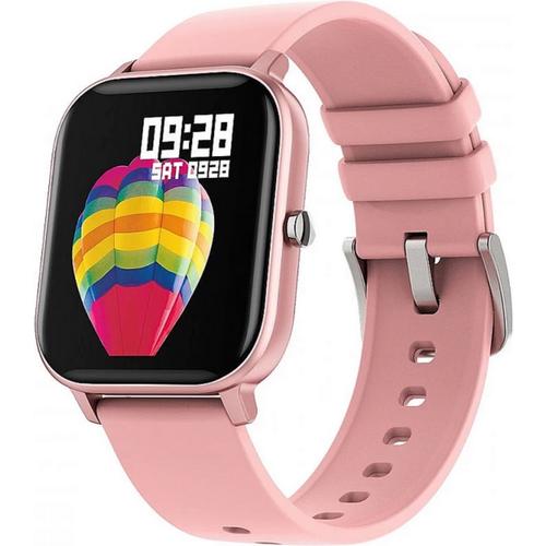 Smartwatch Maxcom FW35 Aurum, ecran TFT 1.4”, bratara TPU, Bluetooth, IP67, Android / iOS (Roz)