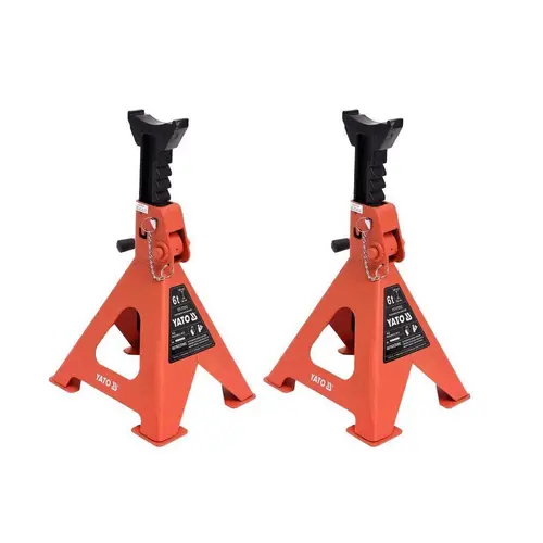 Set 2 suporti pentru auto, Yato YT-17312, capacitate 6 Tone
