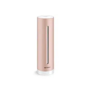Statie de monitorizare a calitatii aerului Netatmo Healthy Home Coach, Control Wi-Fi, Senzori temperatura, umiditate, zgomot, CO2, Compatibila cu iOS si Android