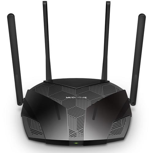 Router wireless Mercusys MR80X, AX3000, Wi-Fi 6, Dual-Band, OFDMA, MU-MIMO