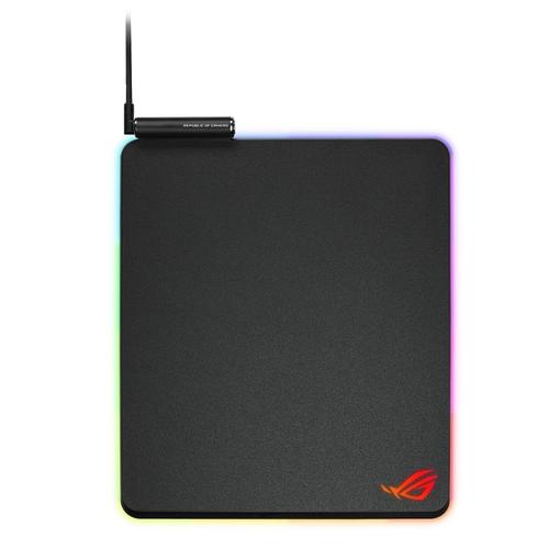 Mousepad gaming ASUS ROG Balteus, RGB, port USB, iluminare Aura Sync, Negru