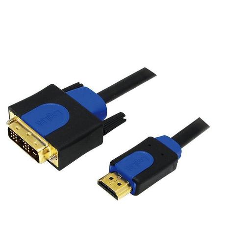 Cablu HDMI-DVI High Quality, 3m, LogiLink
