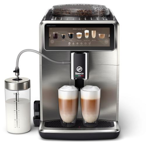 Espressor complet automat Saeco Xelsis Suprema SM8885/00, 15 bari, 22 specialitati de cafea, 8 profile de utilizator, interfata Coffee Maestro, tehnologie BeanMaestro, functie LatteDuo, rasnita ceramica, filtru Aqua Clean, Gri Espressor complet automat Saeco Xelsis Suprema SM8885/00, 15 bari, 22 specialitati de cafea, 8 profile de utilizator, interfata Coffee Maestro, tehnologie BeanMaestro, functie LatteDuo, rasnita ceramica, filtru Aqua Clean, Gri