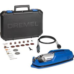 Unealta multifunctionala Dremel F0133000JS, 130 W, 33000 RPM + 25 accesorii (Albastru/Negru)