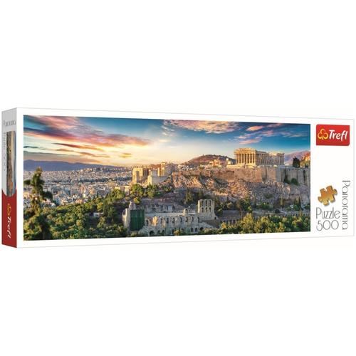 Puzzle Trefl Panorama Acropolis Atena, 500 piese
