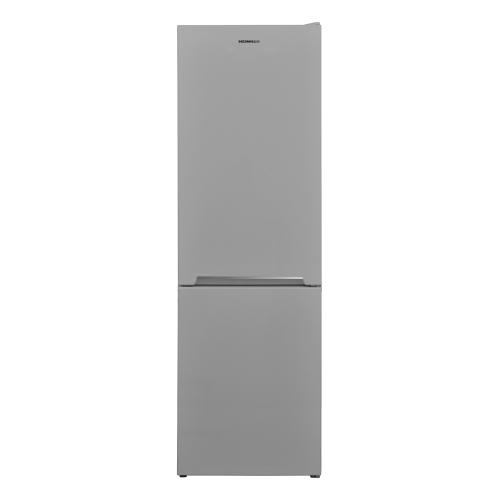 Combina frigorifica Heinner HCNF-V291SE++, 294 l, No Frost Multicooling, Clasa E, Freezer Shield, Iluminare LED, functie ECO, H 186 cm, Argintiu