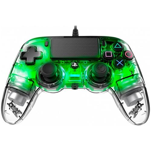 Controller cu fir Nacon Light pentru Playstation 4, Verde