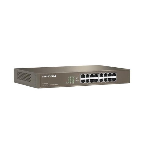 Switch IPCOM G1016D 16Porturi Gigabit montabil in rack protectie fulgere 6kV