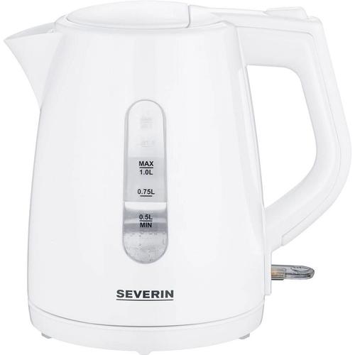 Fierbator Severin WK 3411, 2200W, 1 L, baza 360°, filtru anti calcar, Alb Fierbator Severin WK 3411, 2200W, 1 L, baza 360°, filtru anti calcar, Alb