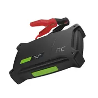 Robot de pornire Green Cell Powerboost 16000mAh 2000A Powerbank Jump Starter Auto 12V acumulator extern, Lanterna IP 64, Power Delivery 60W, Carcasa Protecție
