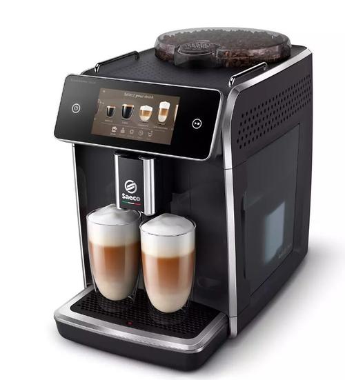 Espressor automat Saeco SM6680/00, 1500 W, 15 Bar, 1.8 L, 300 g (Negru/Argintiu) - 0 | YEO