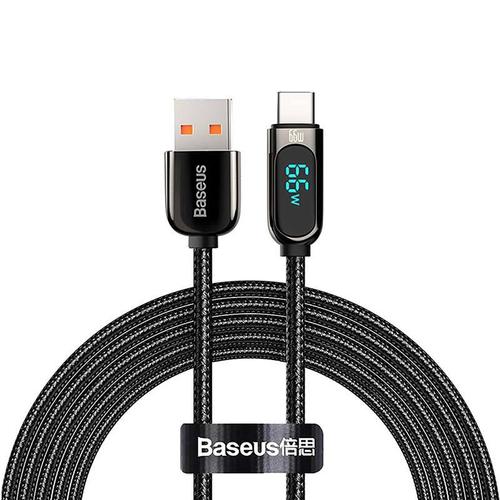 Cablu pentru incarcare si transfer de date Baseus Display, USB/USB Type-C, 66W, 1m, Negru Cablu pentru incarcare si transfer de date Baseus Display, USB/USB Type-C, 66W, 1m, Negru