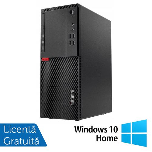 Calculator Sistem PC Refurbished LENOVO M710T Tower, Intel Core i5-6500 3.20GHz, 8GB DDR4, 240GB SSD, DVD-ROM + Windows 10 Home