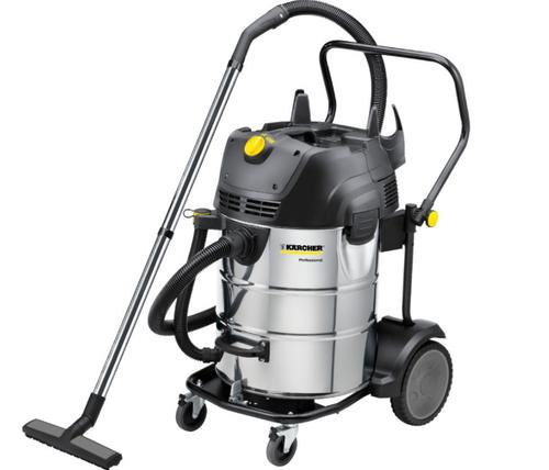 Aspirator umed-uscat Kärcher NT 75/2 Tact Me Tc, 2760W, 254 mbar (Negru/Argintiu) - 0 | YEO
