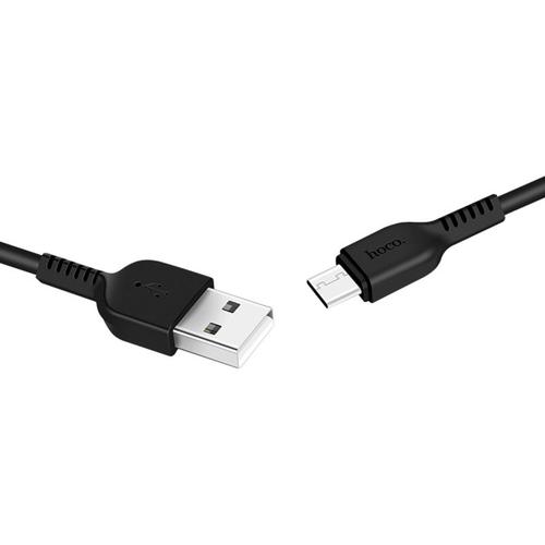 Cablu de date Hoco X20 Flash, USB - USB Type-C, silicon, 1m, 2A, Negru