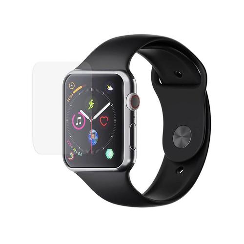 Set 3 Folii Protectie 3MK Arc pentru Apple Watch Seriile 6/5/4/SE 40mm, Full Cover (Transparent)