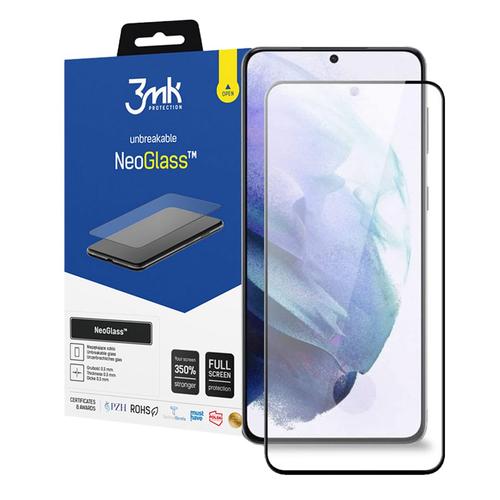 Folie protectie 3MK NeoGlass pentru Samsung Galaxy S21 (Negru)