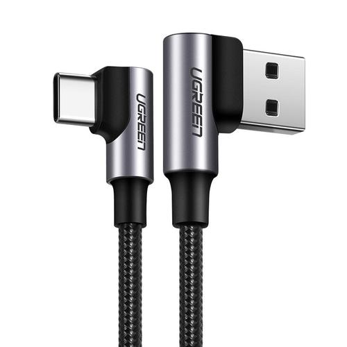 Cablu de date Ugreen, USB - USB-C, 3A, 2 m, Gri Cablu de date Ugreen, USB - USB-C, 3A, 2 m, Gri