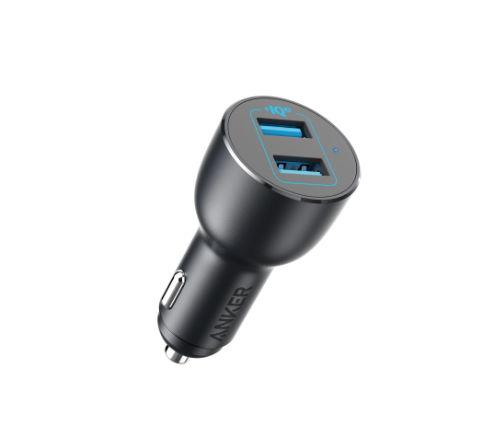 Incarcator Auto Anker PowerDrive III, 36W, QuickCharge 3.0 (Negru) - 0 | YEO