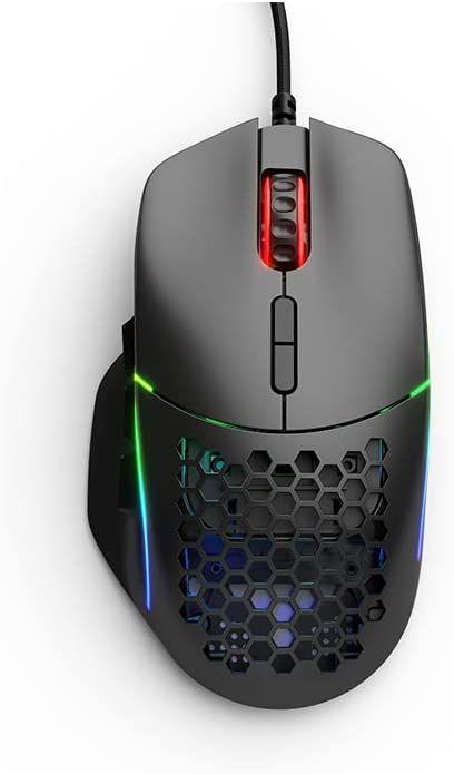 Mouse Gaming Glorious PC Gaming Race Model I, 19000 dpi, USB, iluminare RGB (Negru)