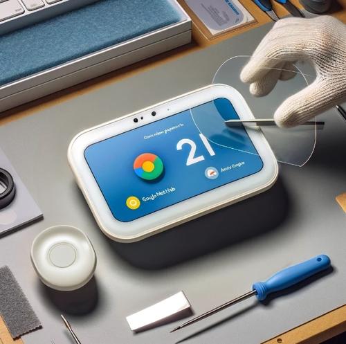 Serviciu montaj folie silicon Google Nest Hub - 0 | YEO