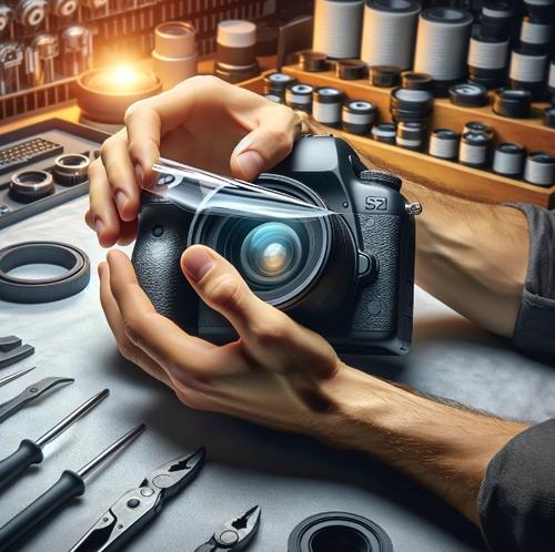 Serviciu montaj folie silicon pentru camere Canon/Nikon/Sony/Panasonic - 0 | YEO