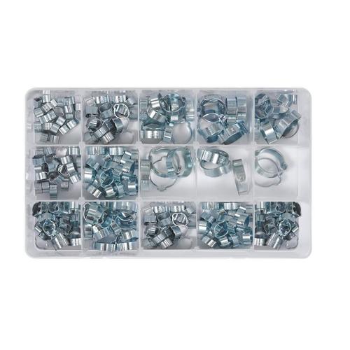 Set de cleme cu urechi din otel 175 buc, Yato, YT-06784