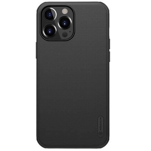 Protectie Spate Nillkin Frosted Shield pentru Apple iPhone 13 Pro Max (Negru)
