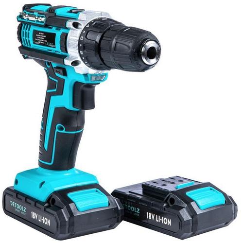 Masina de gaurit si insurubat Detoolz DZ-SE128, 18 V, 1450 RPM, 10 mm Masina de gaurit si insurubat Detoolz DZ-SE128, 18 V, 1450 RPM, 10 mm