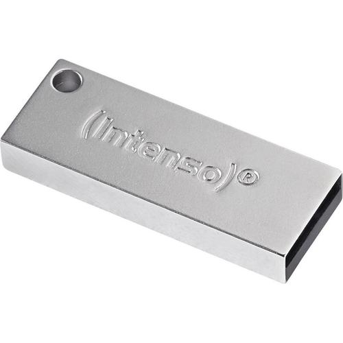 Stick USB 3.0, Intenso, Premium Line, 64 GB, Argintiu