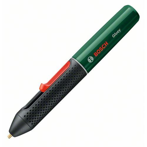 Pistol de lipit electric cu acumulator Bosch GLUEY - evergreen, 2.1 Ah, 150°C temperetura lipire, 7 mm diametru bagheta
