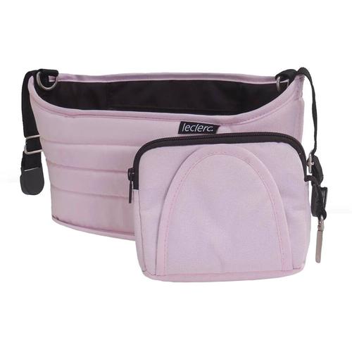 Organizator carucior Leclerc Easy Quick Pink, 9 compartimente (Roz)