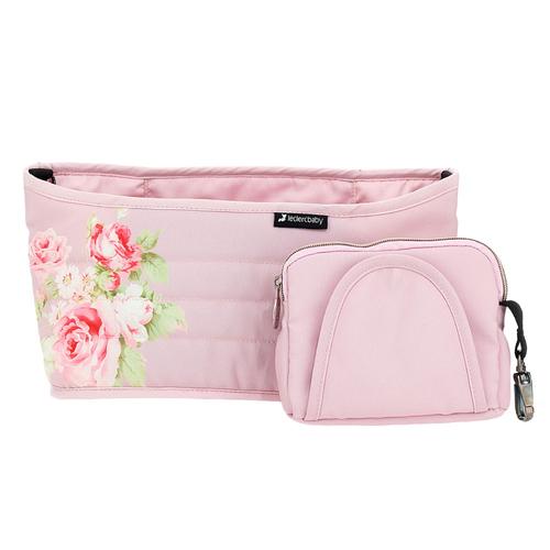 Organizator carucior Leclerc colectia Monnalisa Antique Pink, 9 compartimente (Roz)