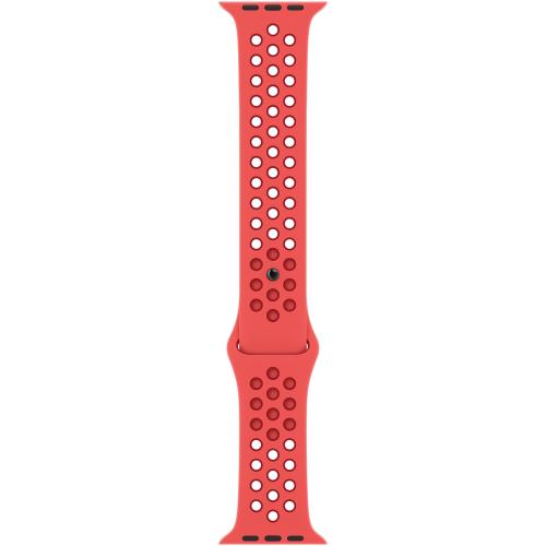 Curea pentru Apple Watch 41mm, NIKE Sport Band, Bright Crimson/Gym Red
