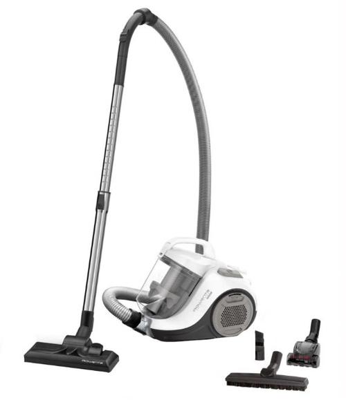 Aspirator fara sac Rowenta Swift Power Cyclonic RO2957EA, 750W, Clasa A, tehnologie ciclonica (Alb/Negru) - 0 | YEO