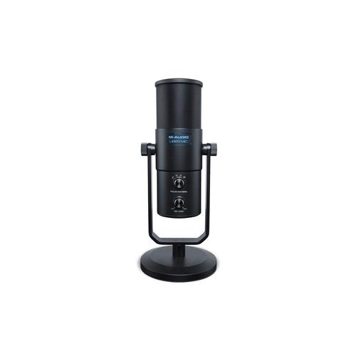 Microfon profesional pe USB cu 4 modele de polaritate selectabile M-Audio UberMic
