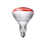 Bec InfraRosu Industrial Philips, E27, 150W, 230V, lumina calda, dimabil, incandescent, rosu, autonomie 5000 de ore